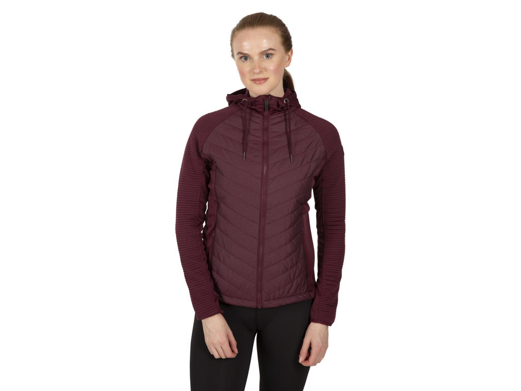 Trespass Grace Sports Hoodie Dame Fig Marl Str