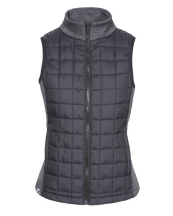Trespass Lyla Polstret Vest Dame Str     Sort