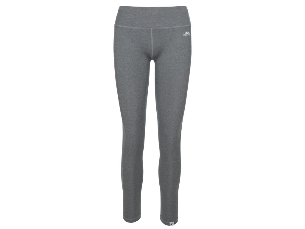 Trespass Vivien Marl Sports Tights Dame Grå Melange Str