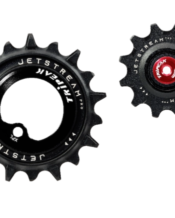 Tripeak Oversized Pulleyhjul Jetstream Pro Keramiske Lejer Sram Axs Force Rival Xplr 12t 18t Sort