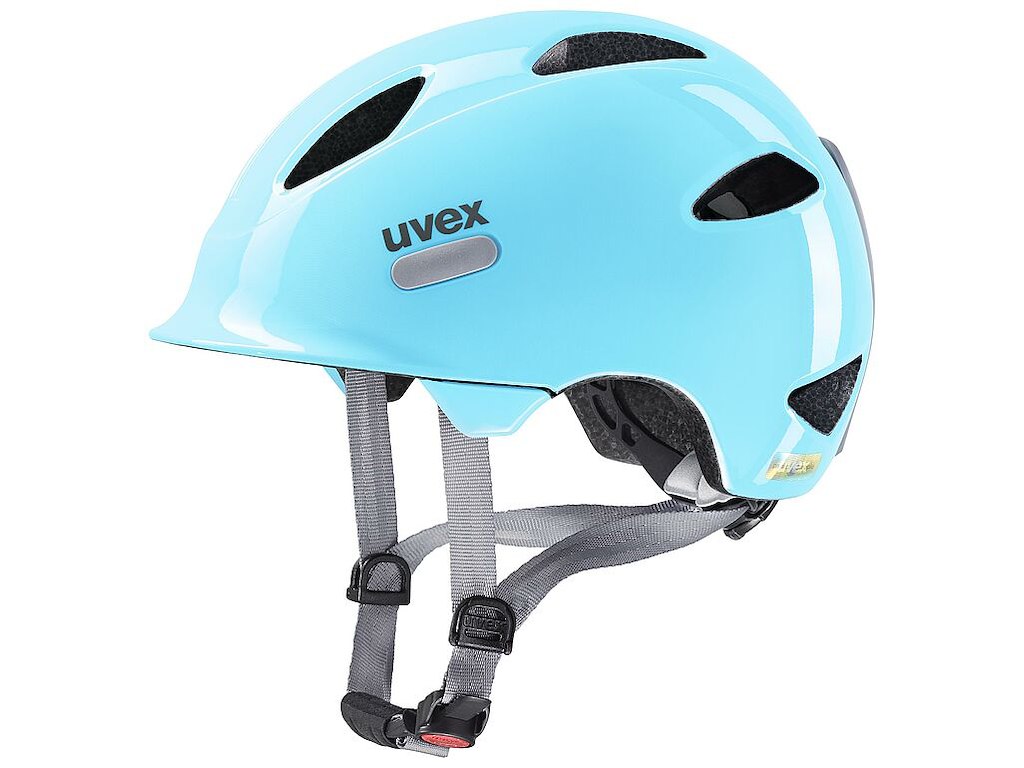 Uvex Oyo Cykelhjelm Kids Cloud Blue Grey Str 45-50 Cm