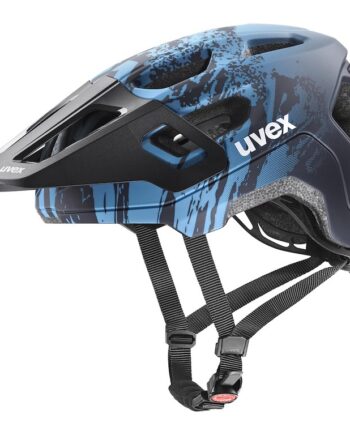 Uvex React Junior Mips Cykelhjelm Azure Deepspace Matt Str  52-56 Cm