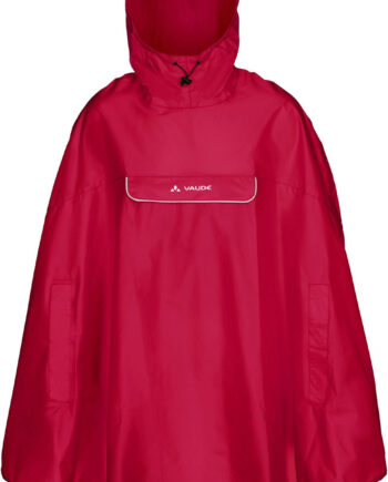 Vaude Valdipino Poncho Indian Red