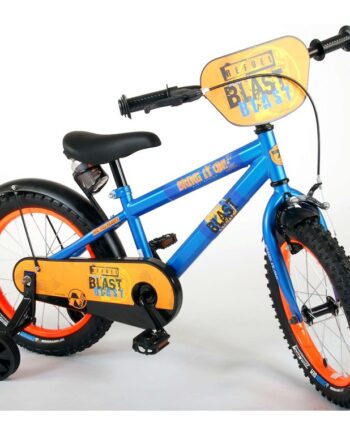 Volare Nerf Børnecykel 16 Quot  Med Støttehjul Satinblå
