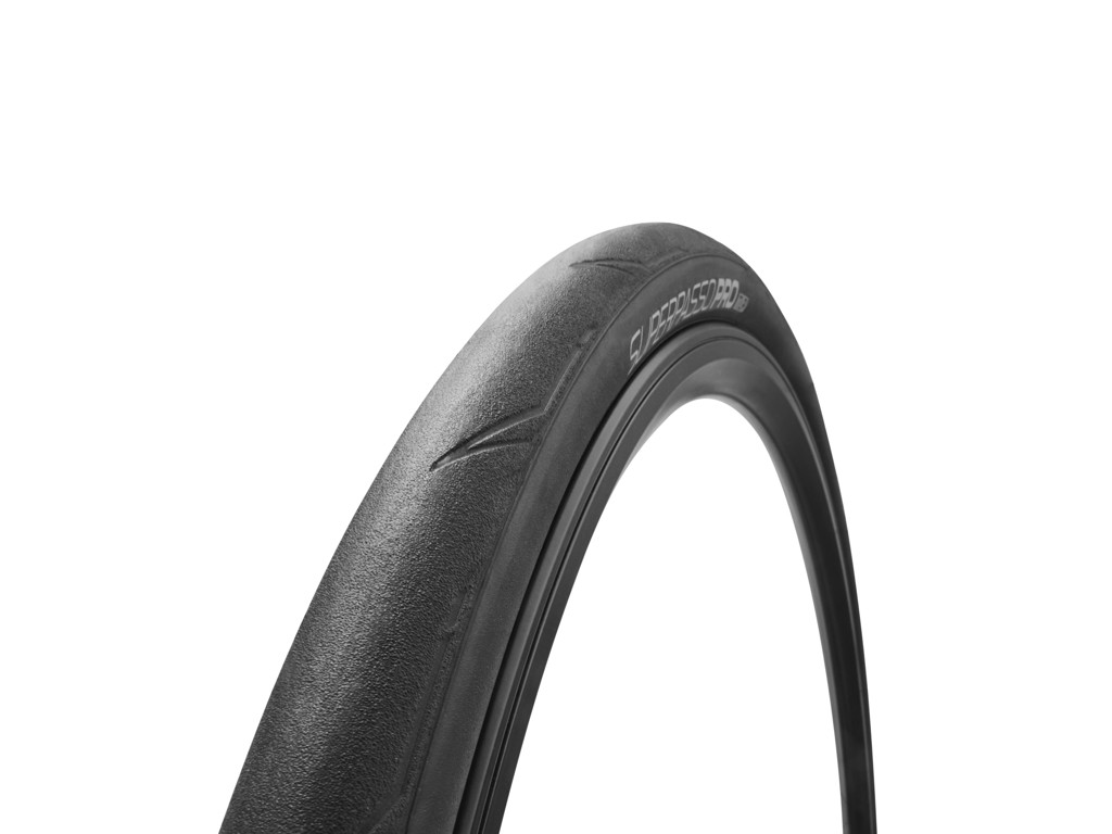Vredestein Superpasso Pro Tlr Foldedæk Road 700   25c Sort Sort