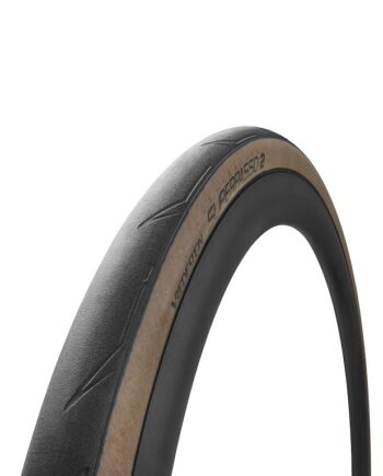 Vredestein Superpasso   Tube Foldedæk Road 700   25c Sort Transparent