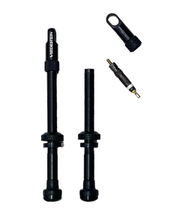 Vredestein Tubeless Ventiler   Stk  70mm Lang Sort