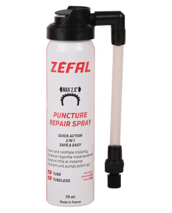 Zefal Repair Spray Lappevæske Til Slange   Tubeless 75 Ml