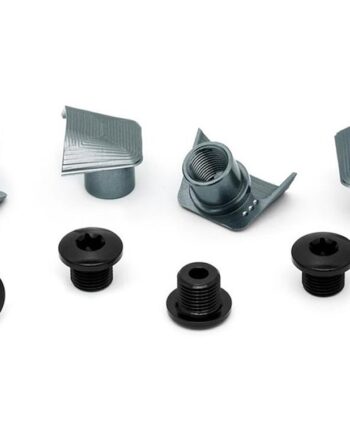 Absolute Black Covers Til Shimano Dura Ace 9100 Kranksæt Sølv