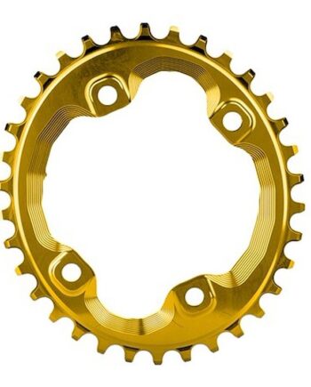 Absolute Black Oval Klinge 34t Til Bcd 96 Mm Guld