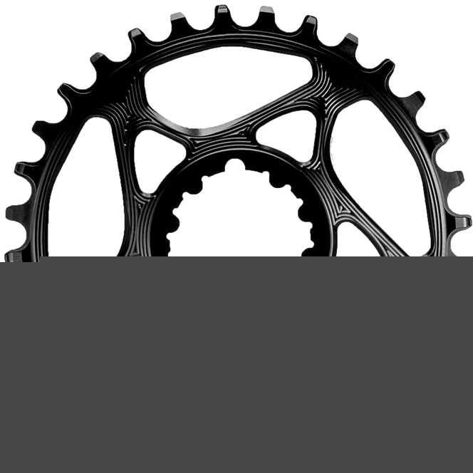 Absoluteblack Chainring Direct Mount Singlespeed 36t Round Sram Sort