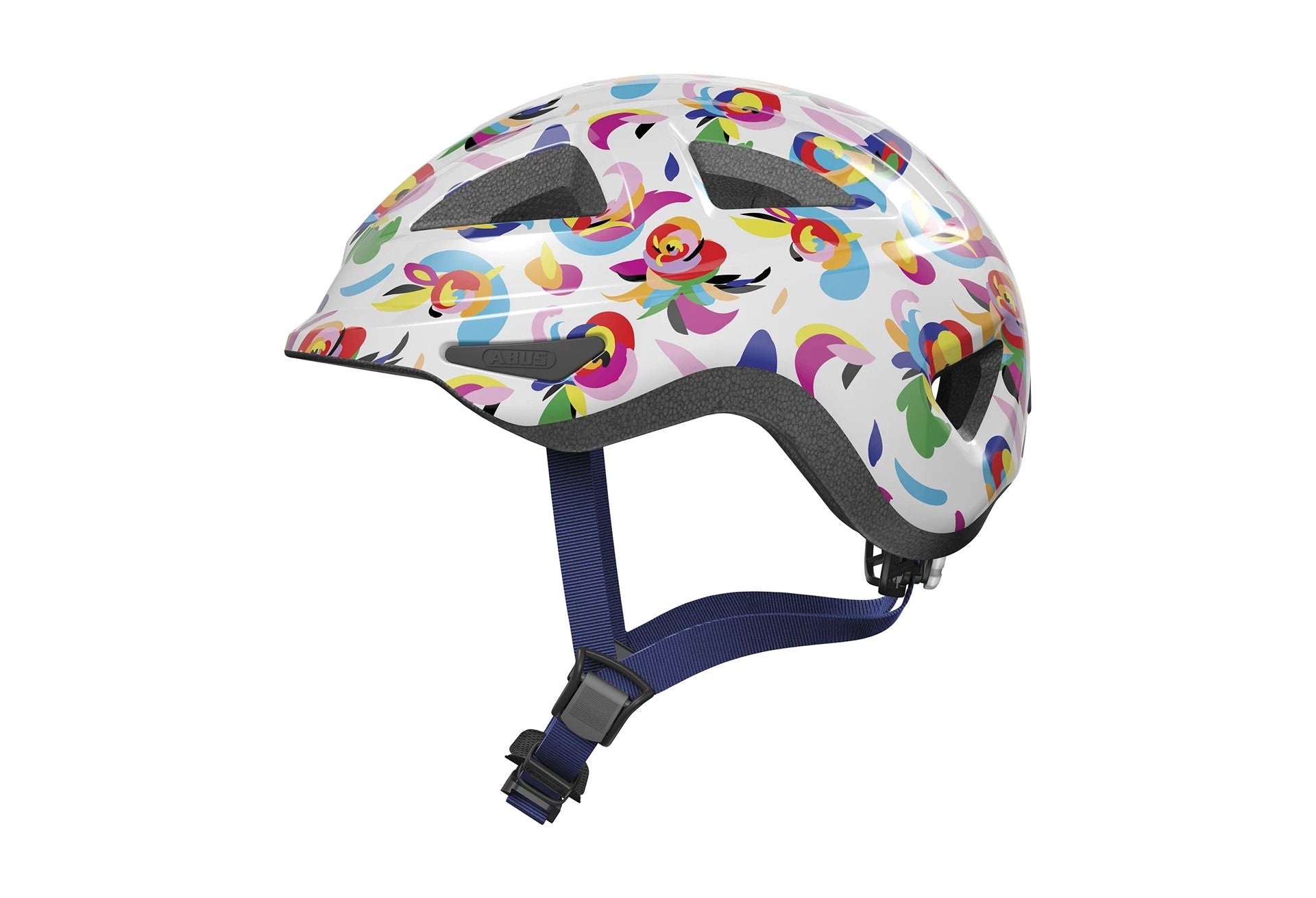 Abus Anuky White Parrot Børnehjelm Medium 52-57 Cm