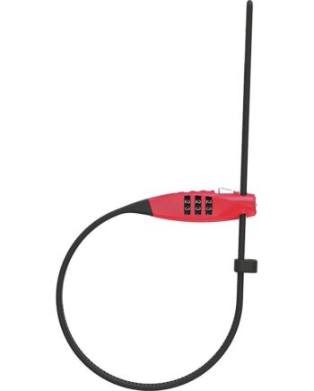 Abus Combiflex Travelguard Rød