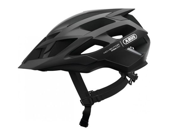Abus Cykelhjelm Moventor Velvet Sort Medium 52-57 Cm Sort