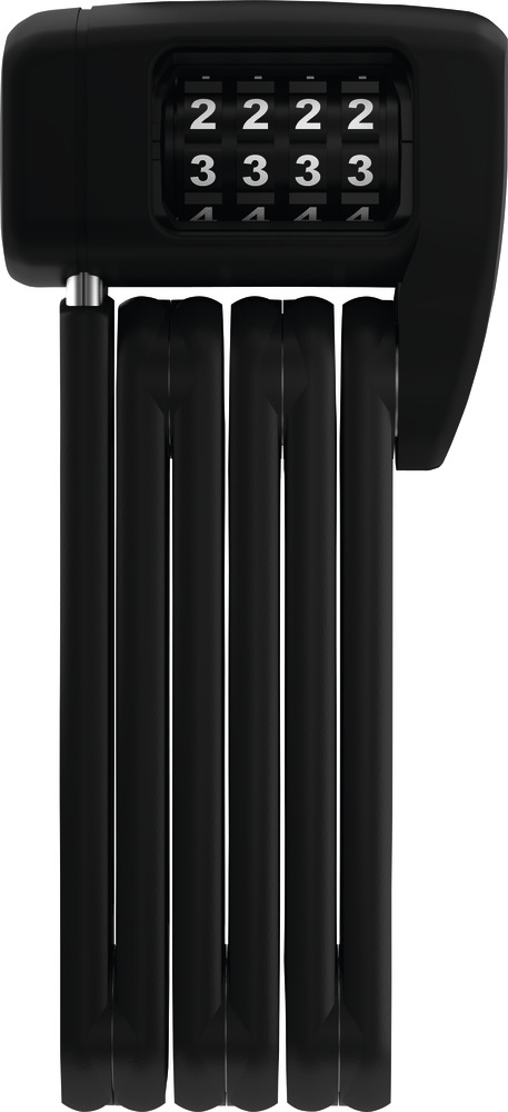 Abus Foldelås 6055 Bordo Lite Mini Combo  Sh Beslag  60cm Sort