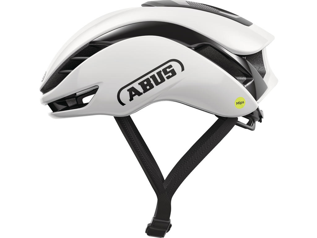 Abus Gamechanger     Mips Cykelhjelm Str  57-61 Cm Shiny White