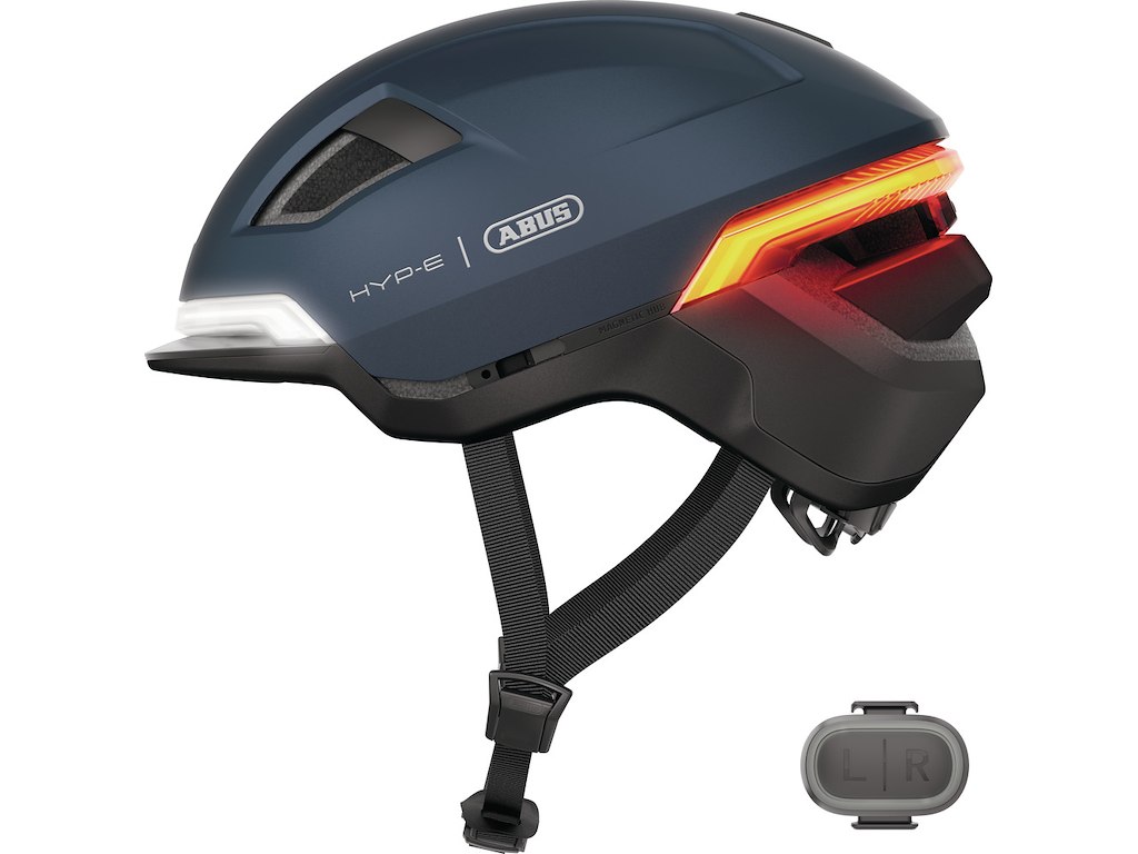 Abus Hyp- Cykelhjelm Midnight Blue Str 51-55 Cm