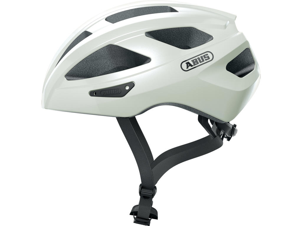 Abus Macator Cykelhjelm Pearl White Str
