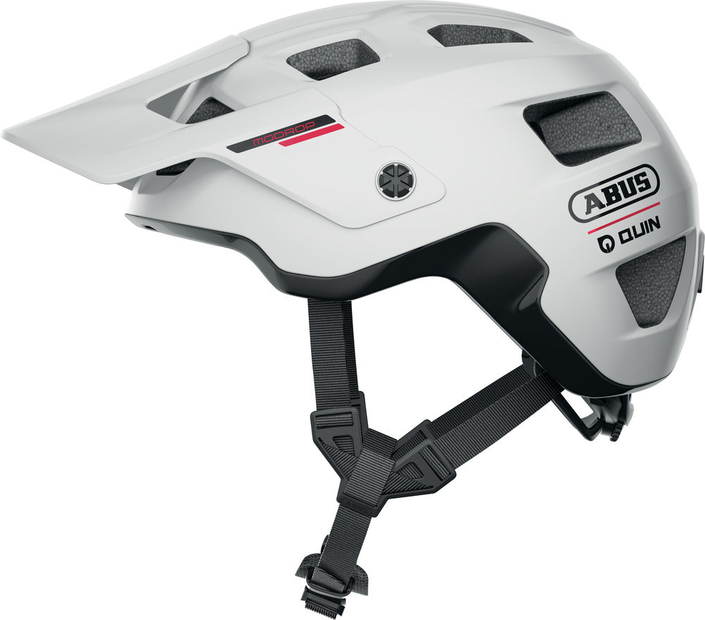 Abus Modrop Quin Polar White Cykelhjelm Small 51-55 Cm