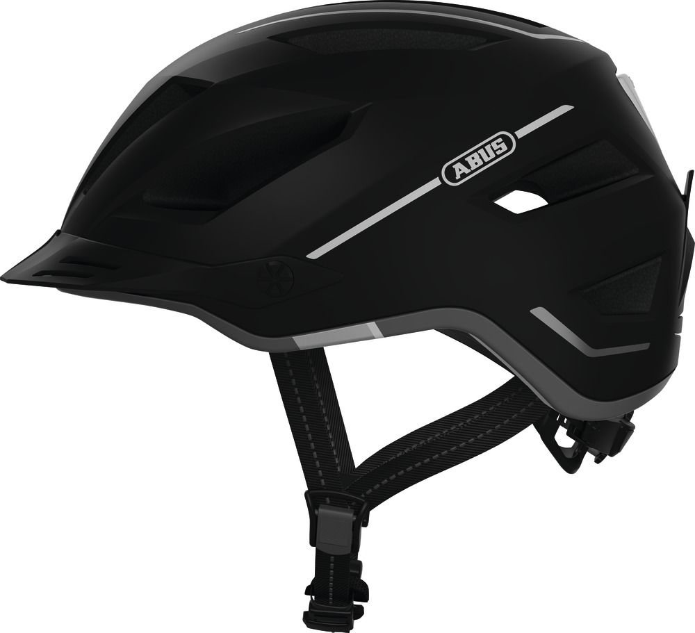 Abus Pedelec     Hjelm    Led Lys Sort  Elcykel Hjelm