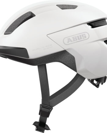 Abus Purl-  Ace    Led Lys Polar White  Elcykel Hjelm