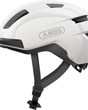 Abus Purl-  Shiny White  Elcykel Hjelm
