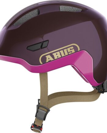 Abus Smiley     Ace Led Cykelhjelm Royal Purple  Hjelmstørrelse: 50-55 Cm