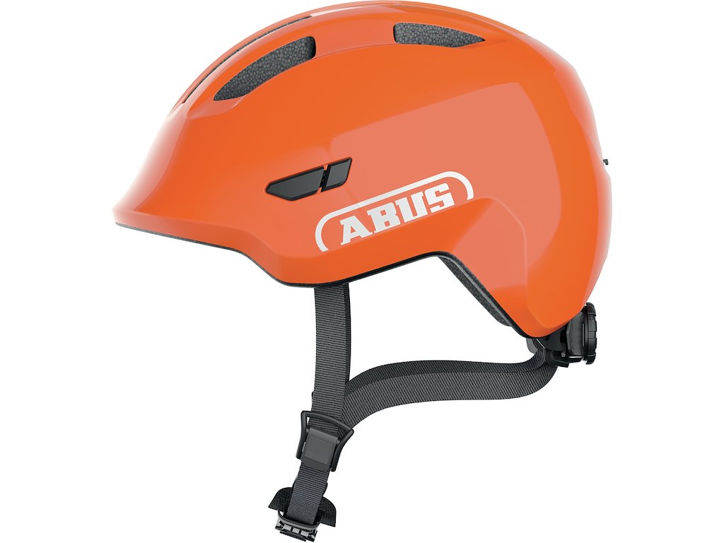 Abus Smiley     Cykelhjelm Til Børn Shiny Orange  Hjelmstørrelse: 45-50 Cm
