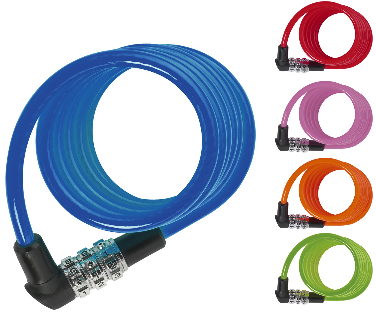 Abus Spirallås 3506 Combo 120cm Assort