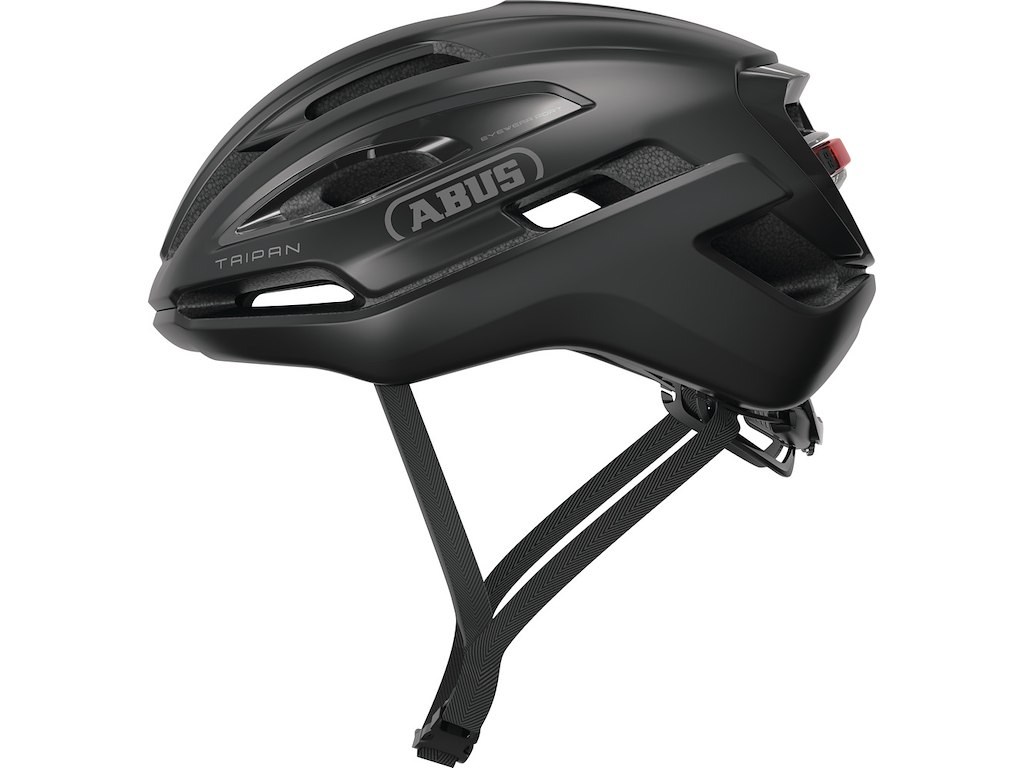 Abus Taipan Led Cykelhjelm Velvet Black Str      51-55 Cm