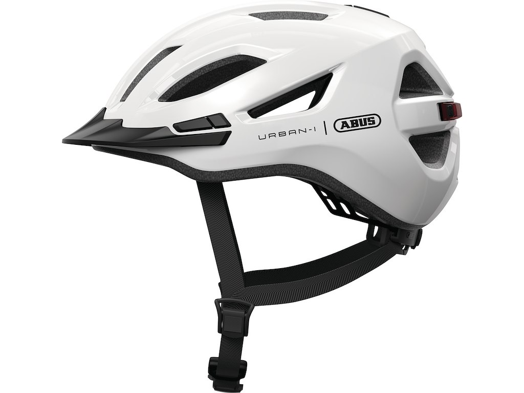 Abus Urban- Cykelhjelm Shiny White