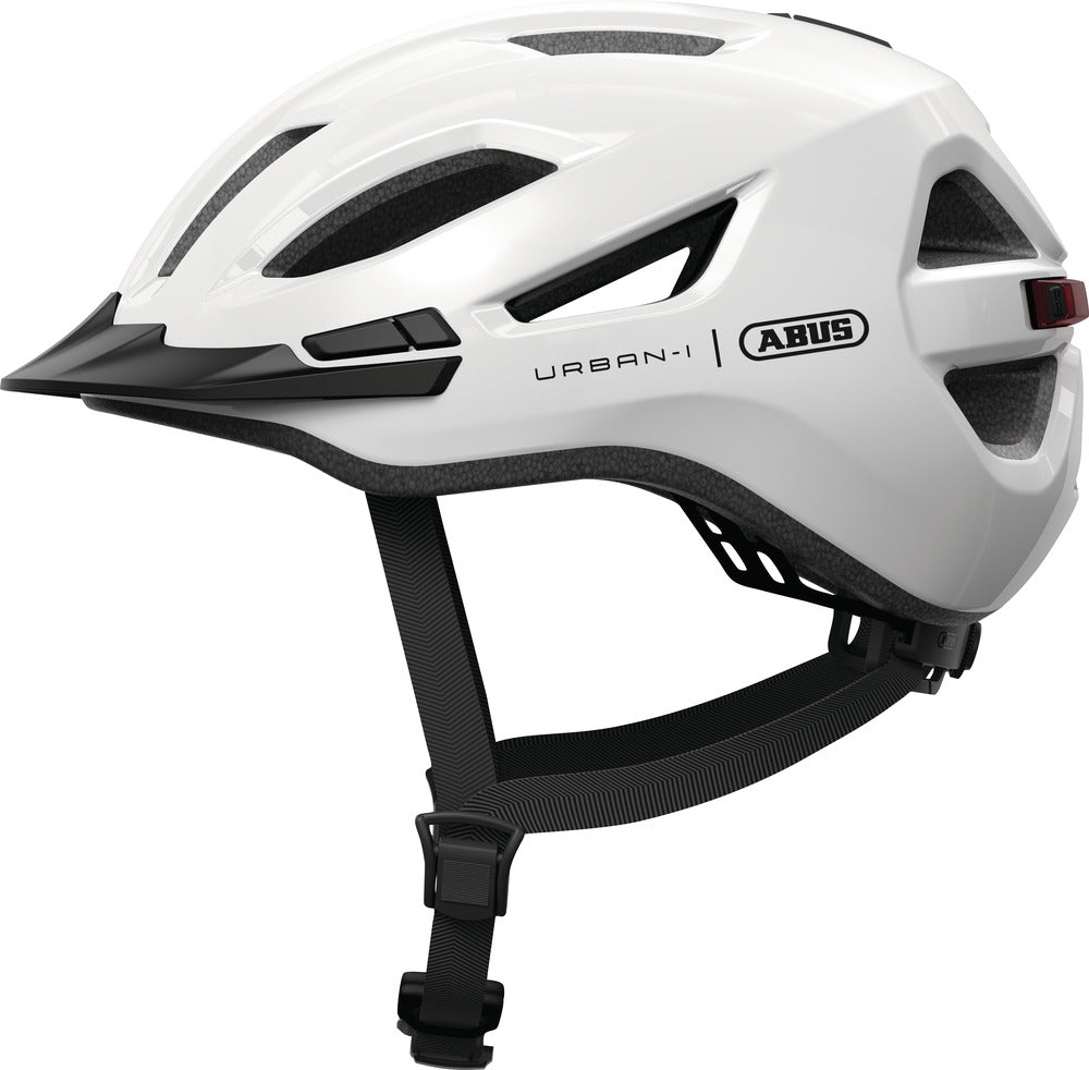 Abus Urban- Shiny White Cykelhjelm Small 51-55 Cm
