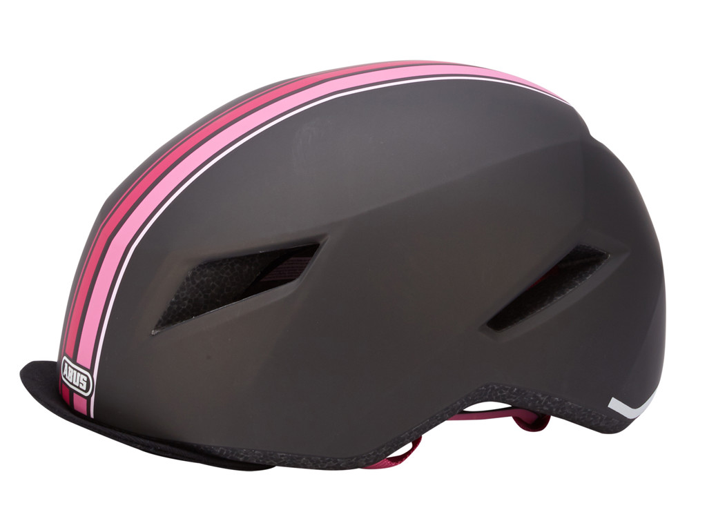 Abus Yadd-  Cykelhjelm Grå Striber Str  51-55cm