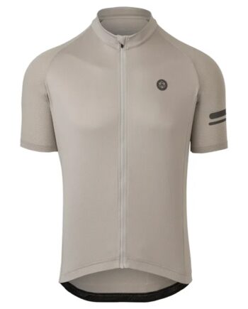 Agu Core Essential Jersey Cykeltrøje Korte ærmer Herre Elephant-grey Str