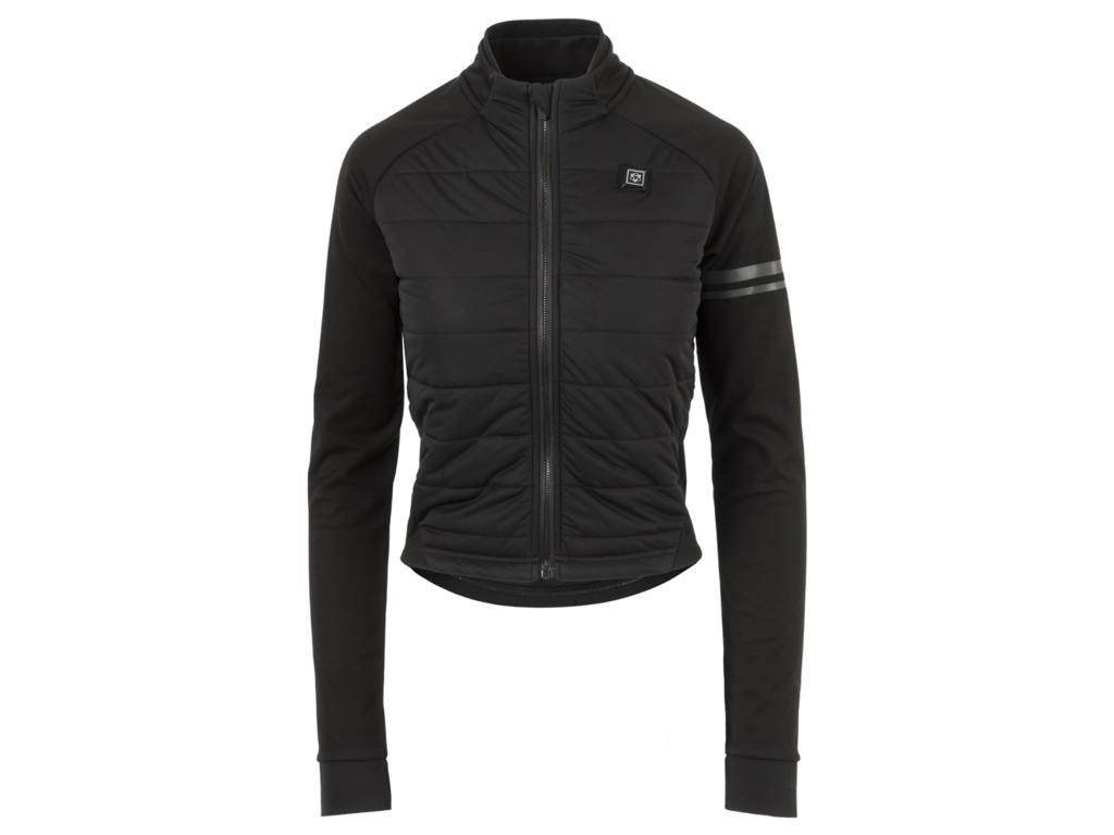 Agu Deep Winter Heated Jacket Dame Cykeljakke Med Varmezoner Sort Str