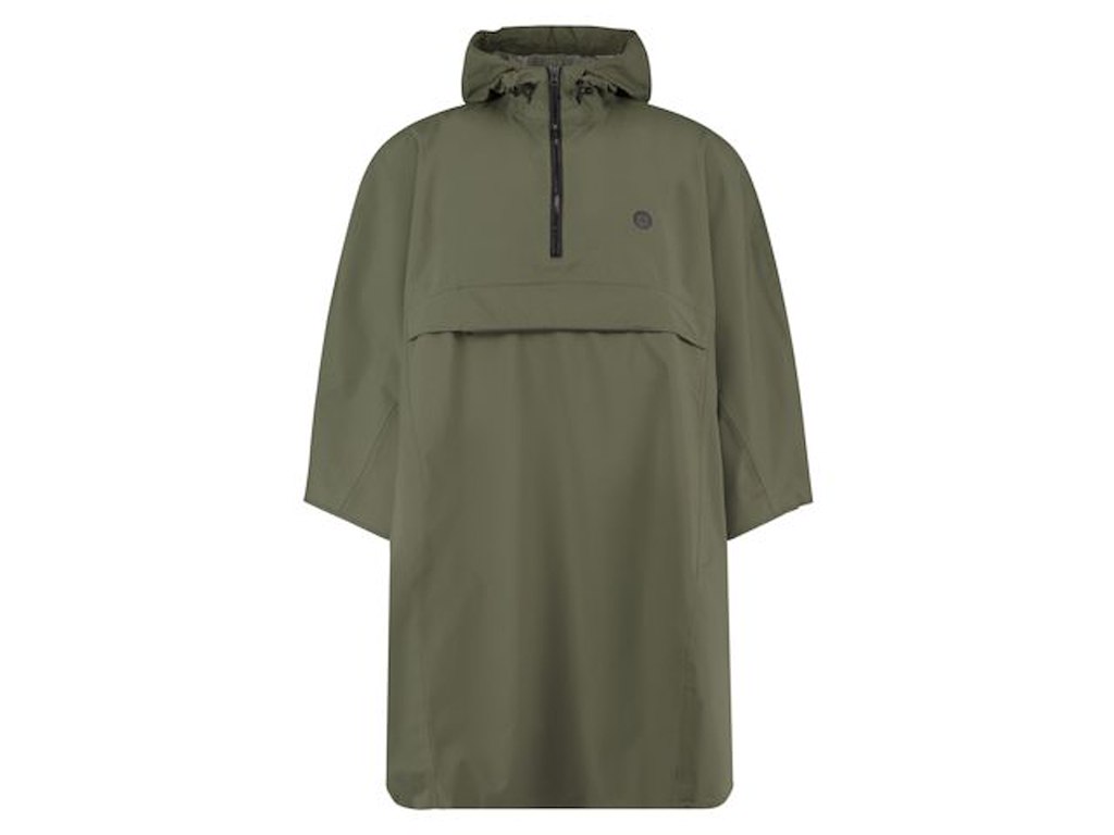 Agu Essential Go Grant Poncho Poncho Army Green One Size