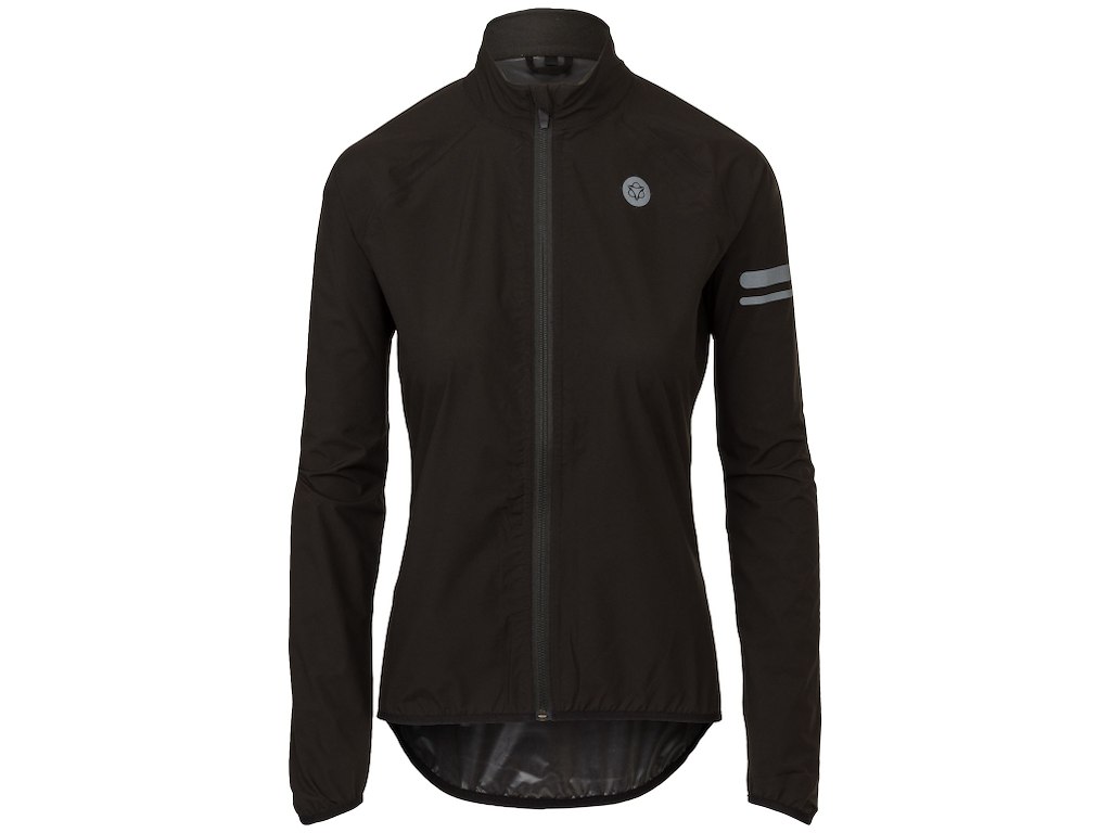 Agu Essential Rain Jacket Cykeljakke Dame Sort Str