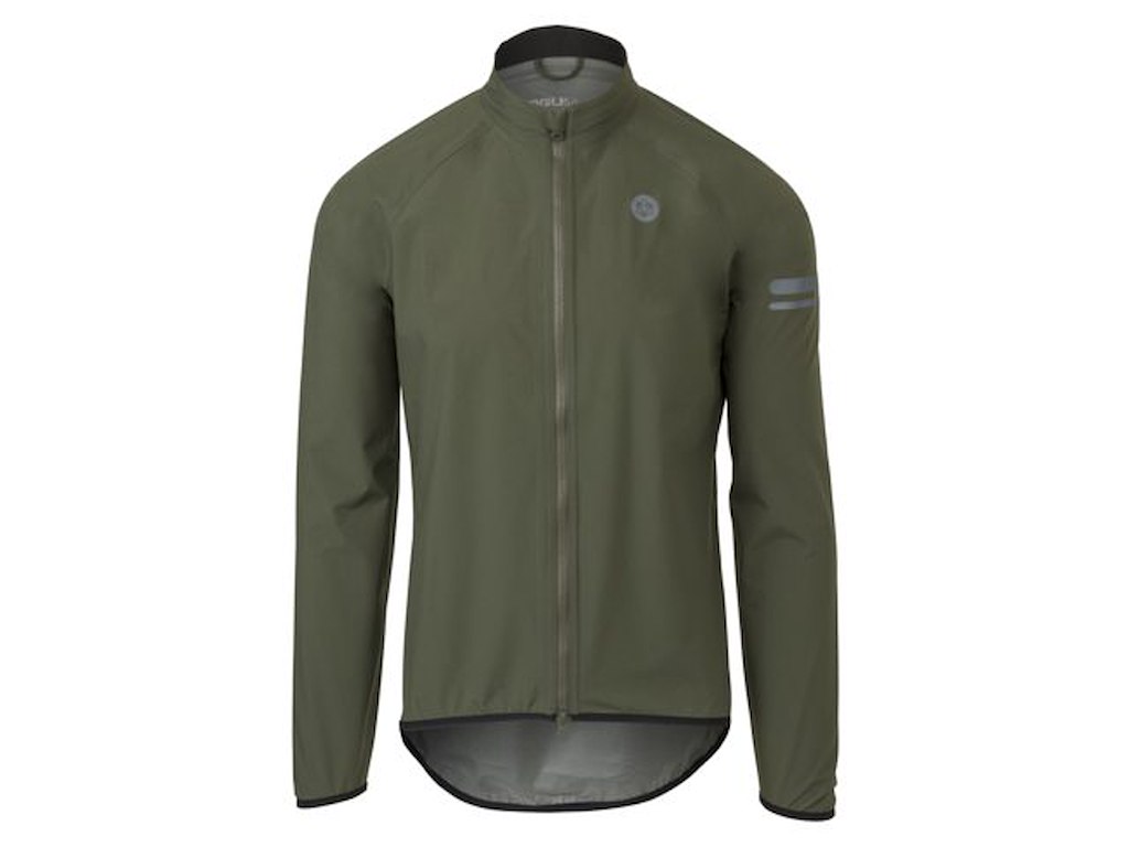 Agu Essential Rain Jacket Cykeljakke Herre Forest Green Str