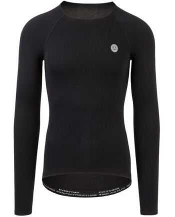 Agu Everyday Ls Baselayer Svedundertrøje Lange ærmer Herre Sort Xs