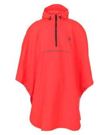 Agu Go Grant Poncho Essential Hi-vis Neon Red One Size