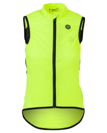 Agu Wind Body Ii Essential Cykelvest Neon Gul Dame Str