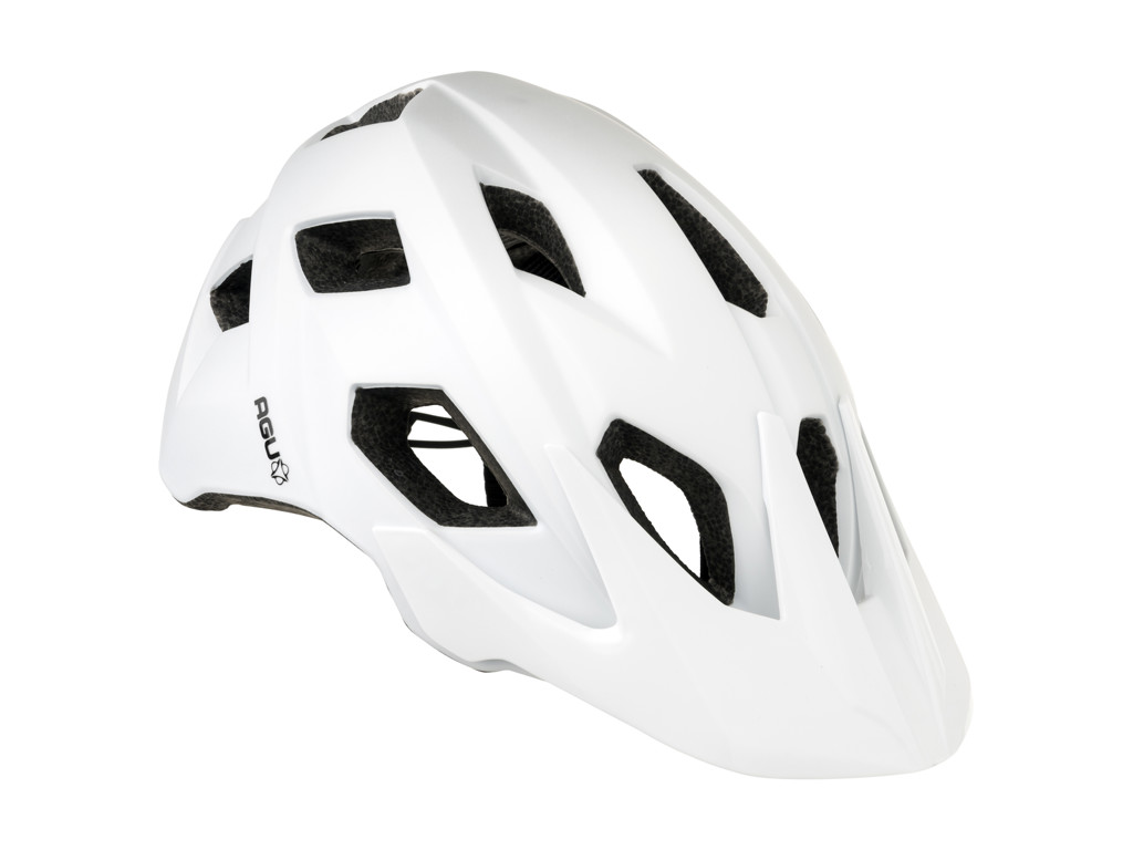 Agu Xc Mtb Mtb Cykelhjelm Hvid Str  52-58 Cm