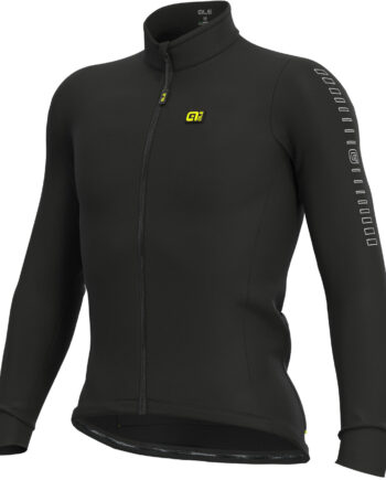 Alé Jersey Solid Fondo Langærmet Sort