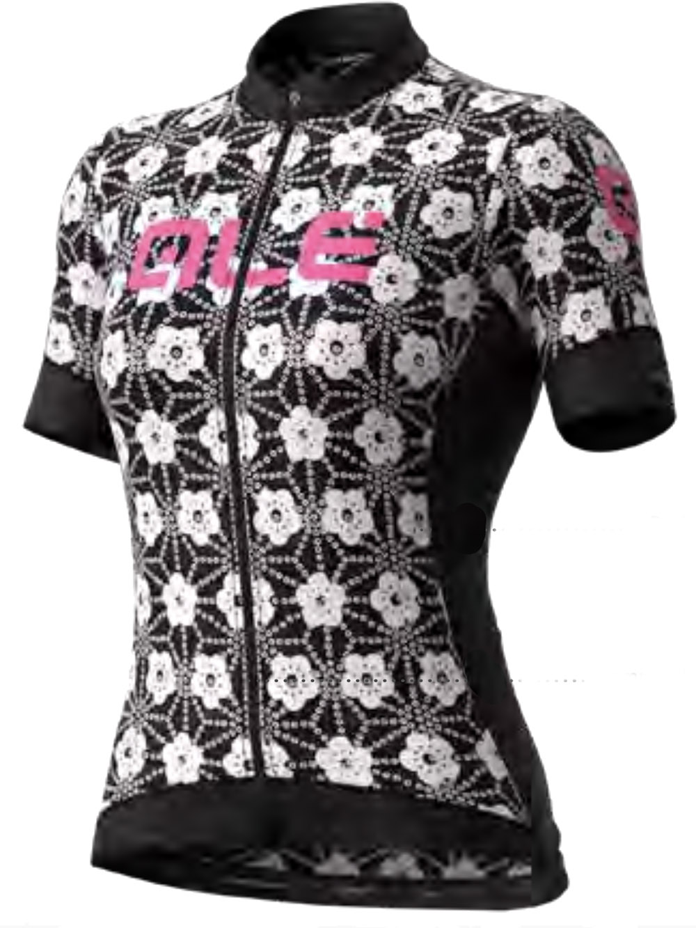 Alé Jersey Woman Prs Garda Sort Hvid