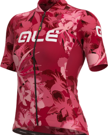 Alé Jersey Woman Solid Bouquet Rød