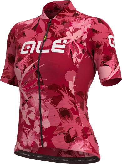 Alé Jersey Woman Solid Bouquet Rød