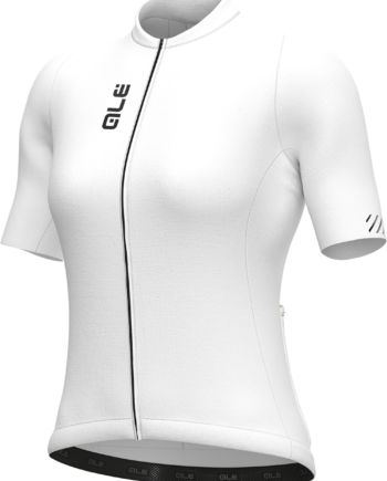 Alé Jersey Women Color Block Pragma Bianco White