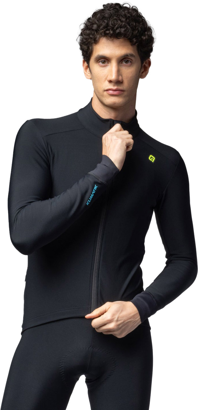 Alé  -idro Maglia Ml Ls Jersey Nero Black