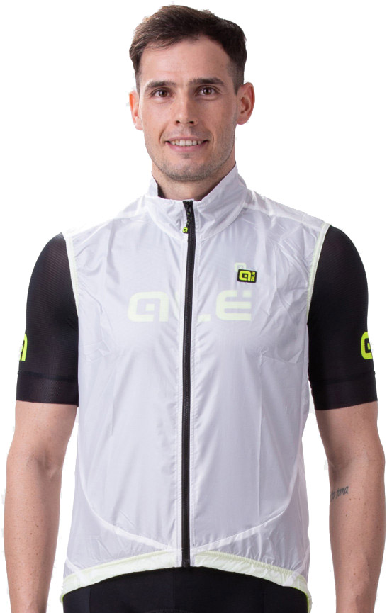 Alé Vest Guscio Light Pack Unisex Hvid
