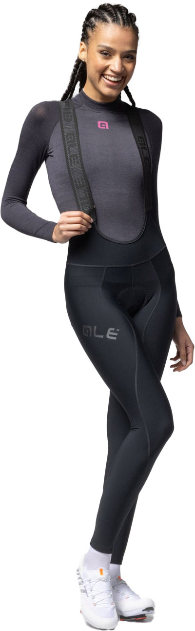 Alé Winter Calzam  Cb Donna Women X27   Bibtights Nero Black